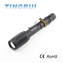 Ultra Bright Aluminium Rechargeable LED Lampe torche Tiger Head